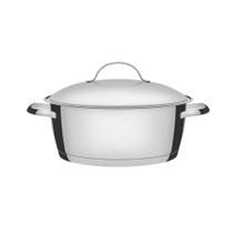 Caçarola Rasa Allegra 24 Cm 4,2 L Em Aço Inox Caçarola Rasa Allegra 24 Cm 4,2 L Em Aço Inox