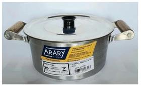 Cacarola rebatida aluminio arary n.20 - 2,300 l com tampa Cacarola rebatida aluminio arary n.20 - 2,300 l com tampa