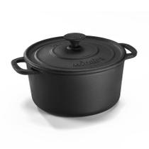 Caçarola Redonda Estilo Ferro Panela Mineira 18x14,5cm 2,1L