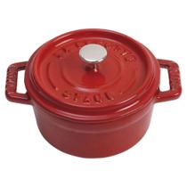 Cacarola redonda staub 10cm cereja ferro 405097990