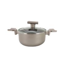Caçarola Sartin Cook Champanhe Alum 20 cm Mimo PS20CC Caçarola Sartin Cook Champanhe Alum 20 cm Mimo PS20CC