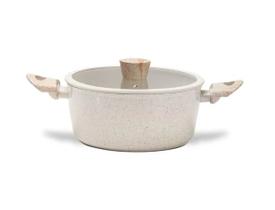 Caçarola Sirius Vanilla com Tampa com Revestimento em Cerâmica Antiaderente e Fundo de Indução 2,7L - Brinox