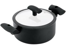 Caçarola Soft Touch Antiaderente Preta 2,5L - Hercules