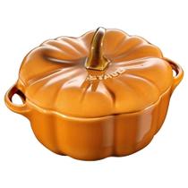 Caçarola staub abobora em cerâmica laranja canela 14cm 405115540