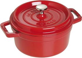 Caçarola Staub Redonda Ferro Fundido 22Cm Vermelho Cereja