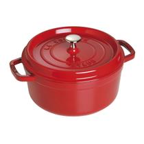 Cacarola staub redonda ferro fundido 26cm cereja 405098400