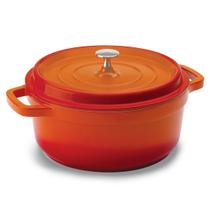 Caçarola Studio Hércules 25,4 cm com Fundo de Indução Laranja Caçarola Studio Hércules 25,4 cm com Fundo de Indução Laranja