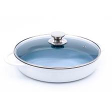 Caçarola Studio Hercules 30cm Antiaderente Cerâmico Branca Caçarola Studio Hercules 30cm Antiaderente Cerâmico Branca