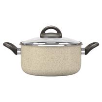 Caçarola Suprema Ceramic Life Brinox Vanilla 20 cm Antiaderente com Tampa Caçarola Suprema Ceramic Life Brinox Vanilla 20 cm Antiaderente com Tampa