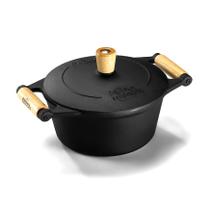 Caçarola Tradição Tampa de Ferro Panela Mineira AM 24cm 4L