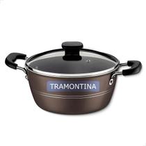 Caçarola Tramontina 24cm 4,3L Antiaderente Starflon Sicília Aluminio 20402624