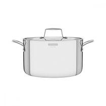 Caçarola Tramontina Grano Funda em Aço Inox Corpo Triplo com Tampa e Alças 20 cm 3,5 L Caçarola Tramontina Grano Funda em Aço Inox Corpo Triplo com Tampa e Alças 20 cm 3,5 L
