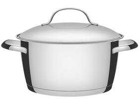 Caçarola Tramontina Inox Fundo Triplo 20cm 3,1L Allegra 62654201