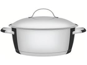 Caçarola Tramontina Inox Fundo Triplo 24cm 4,2L Allegra