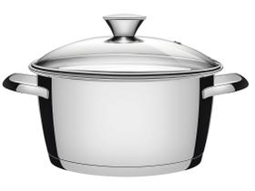 Caçarola Tramontina Inox Fundo Triplo com Tampa 2,2L 18cm Allegra Caçarola Tramontina Inox Fundo Triplo com Tampa 2,2L 18cm Allegra