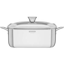 Caçarola Tramontina Quadrada Fogão de Indução Grano Inox Caçarola Tramontina Quadrada Fogão de Indução Grano Inox