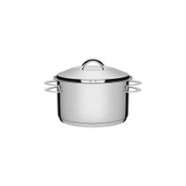 Caçarola Tramontina Solar Funda Em Aço Inox Fundo Triplo Com Tampa E Alças 16 Cm 1,8 L Caçarola Tramontina Solar Funda Em Aço Inox Fundo Triplo Com Tampa E Alças 16 Cm 1,8 L