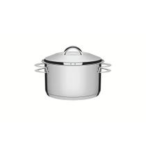Caçarola Tramontina Solar Funda Em Aço Inox Fundo Triplo Com Tampa E Alças 20 Cm 3,6 L Tramontina Caçarola Tramontina Solar Funda Em Aço Inox Fundo Triplo Com Tampa E Alças 20 Cm 3,6 L Tramontina