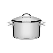 Caçarola Tramontina Solar Funda em Aço Inox Fundo Triplo com Tampa e Alças 24 cm 6,1 L Caçarola Tramontina Solar Funda em Aço Inox Fundo Triplo com Tampa e Alças 24 cm 6,1 L