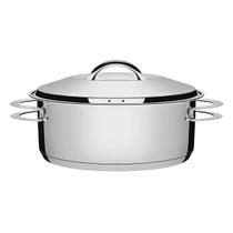 Caçarola Tramontina Solar Rasa em Aço Inox 28 cm 7,1 L