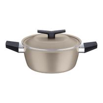 Caçarola Tramontina Spezia Induction Alumínio Antiaderente Starflon Excellent Areia 24 cm Caçarola Tramontina Spezia Induction Alumínio Antiaderente Starflon Excellent Areia 24 cm