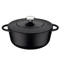 Caçarola Tramontina Trento em Ferro Esmaltado com Revestimento Interno em Antiaderente Starflon Excellent 28 cm 6 L