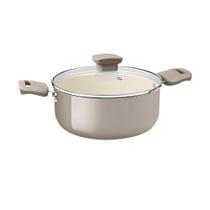 Caçarola Tramontina Veronese Alumínio Reciclado 24 Cm 4,8 L Revestimento Cerâmico Interno E Caçarola Tramontina Veronese Alumínio Reciclado 24 Cm 4,8 L Revestimento Cerâmico Interno E