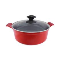 Caçarola Vermelha Antiaderente Em Cerâmica Javali Aa 26Cm - performance superior Caçarola Vermelha Antiaderente Em Cerâmica Javali Aa 26Cm - performance superior