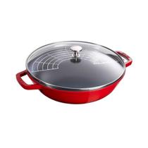 Caçarola Wok Cereja 37 cm - Staub Caçarola Wok Cereja 37 cm - Staub