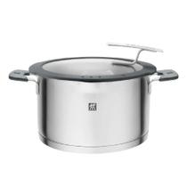 Caçarola zwilling simplify 20cm redonda em aço inox cinza 668732000 Caçarola zwilling simplify 20cm redonda em aço inox cinza 668732000