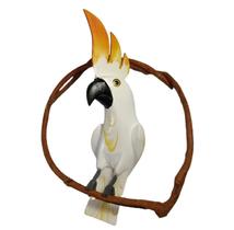 Cacatua P - Madeira Artesanato Rustico Jardim Sitio Chacara Churrasqueira Cacatua P - Madeira Artesanato Rustico Jardim Sitio Chacara Churrasqueira