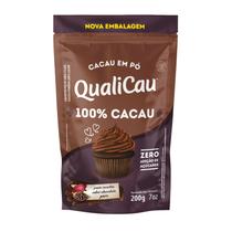 Cacau em Pó 100% Cacau 200g QualiCau Cacau em Pó 100% Cacau 200g QualiCau
