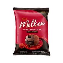 Cacau em Pó Alcalino 100% Cacau Melken - Harald 500g