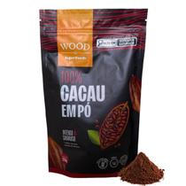 Cacau Em Pó Alcalino Natural 100% Puro 226g Wood Superfoods