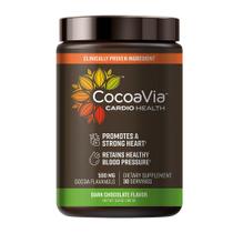 Cacau em pó CocoaVia Cardio Health 30 porções 500mg