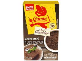 Cacau em Pó Garoto 100% Cacau 200g