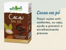 Cacau em Pó Nutrisanti 100g