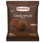 Cacau em pó soluvel 100% 500g mavalério