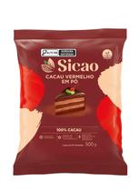 Cacau Em Po Vermelho 100 Cacau 500g Sicao Cacau Em Po Vermelho 100 Cacau 500g Sicao