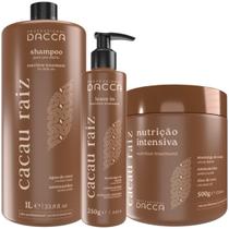 Cacau Raiz Shampoo 1l Nutrição Leave-in Dacca Profissional Cacau Raiz Shampoo 1l Nutrição Leave-in Dacca Profissional