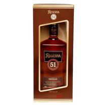 Cachaça 51 Reserva Singular 700Ml Com Cartucho