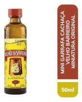 Cachaça Aguardente Velho Barreiro Tradicional Mini 50ml