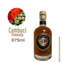 Cachaça Artesanal de Cambuci com pimenta - Grasso 375ml