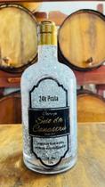 Cachaça artesanal seio da canastra flocos de prata ótima opção para presente