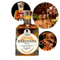Cachaça Barão Baronesa Real Carvalho e Amburana 500mL