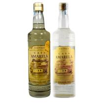 Cachaça Casa Amarela Ouro E Prata Kit Com 2 Unidades