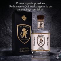 CACHAÇA CLÁSSICA SAN MARCO DI LEON - DESTILAÇÃO DUPLA - ARTESANAL - SABOR SUAVE - 700 ml 40% vol.