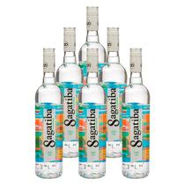 Cachaça Cristalina Sagatiba 700ml 6 Unidades