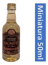 Cachaça Extra Premium Magnifica Miniatura 50ml Cachaça Extra Premium Magnifica Miniatura 50ml