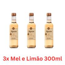 Cachaça Matuta Kit com 3 Mel e Limão Abelha Rainha